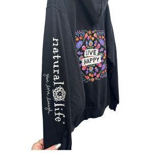 Natural Life Live Happy Sweatshirt Large